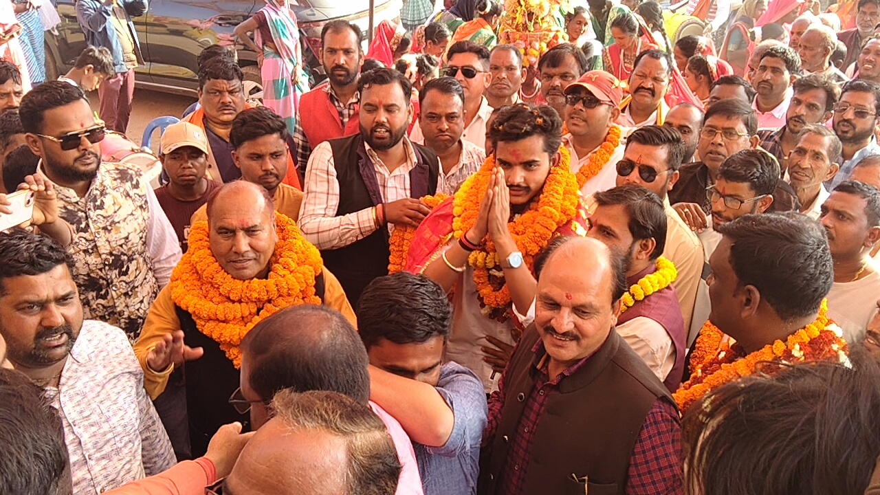 नवनियुक्त भाजपा किसान मोर्चा प्रदेश उपाध्यक्ष राजपुर नगर आगमन पर जगह-जगह पर हुआ भव्य स्वागत,,, कार्यकर्ताओं में खुशी की माहौल दिखाई दी
