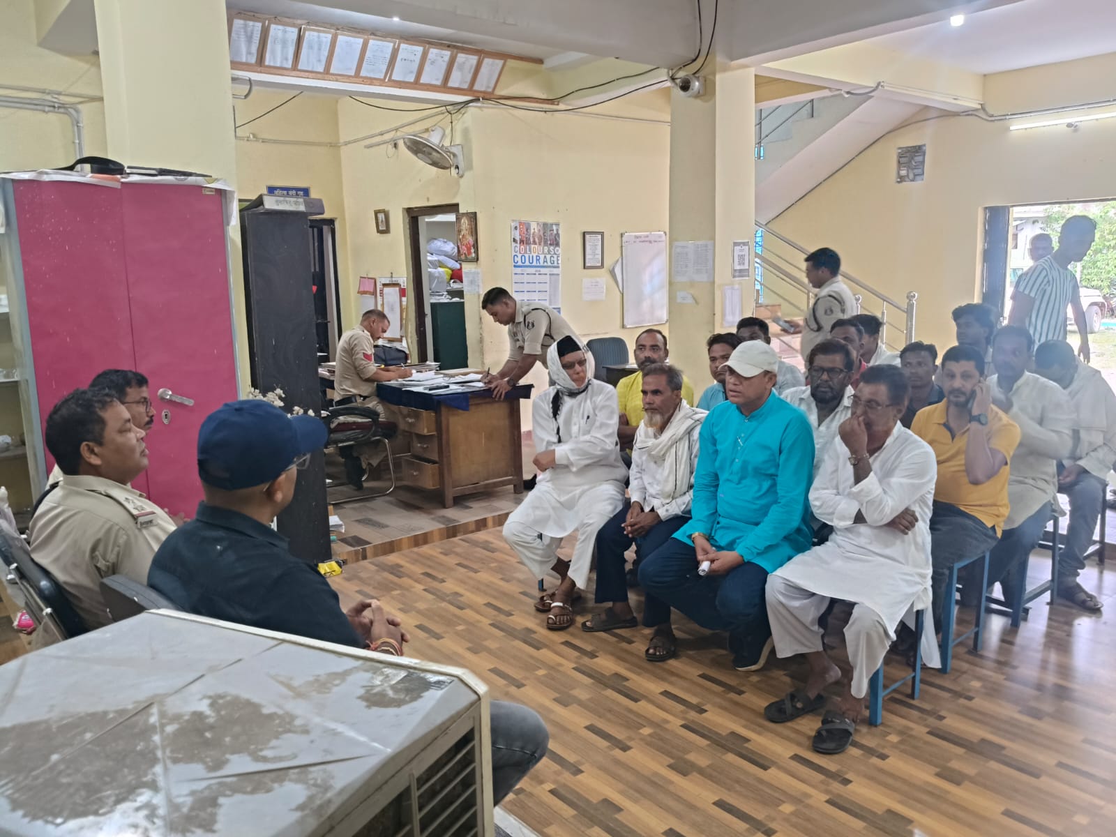 मोहर्रम पर्व को लेकर शांति समिति की बैठक संपन्न,पुलिस की रहेगी चाक -चौबंद व्यवस्था 