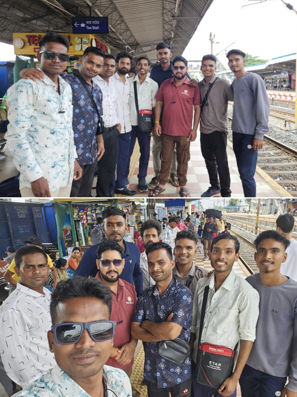 बाबा अमरनाथ यात्रा के लिए सीपत से निकला 9 श्रद्धालुओं का जत्था, युवाओं में दिखा जबरदस्त उत्साह