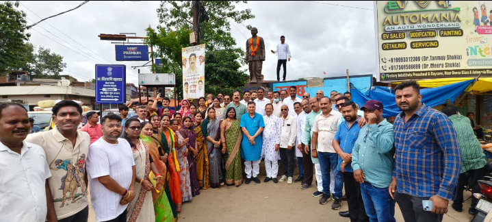 125वीं जयंती पर भाजपा महामाया एवं समलाया मंडल की संयुक्त संगोष्ठी आयोजित, प्रतिमा पर माल्यार्पण कर दी श्रद्धांजलि