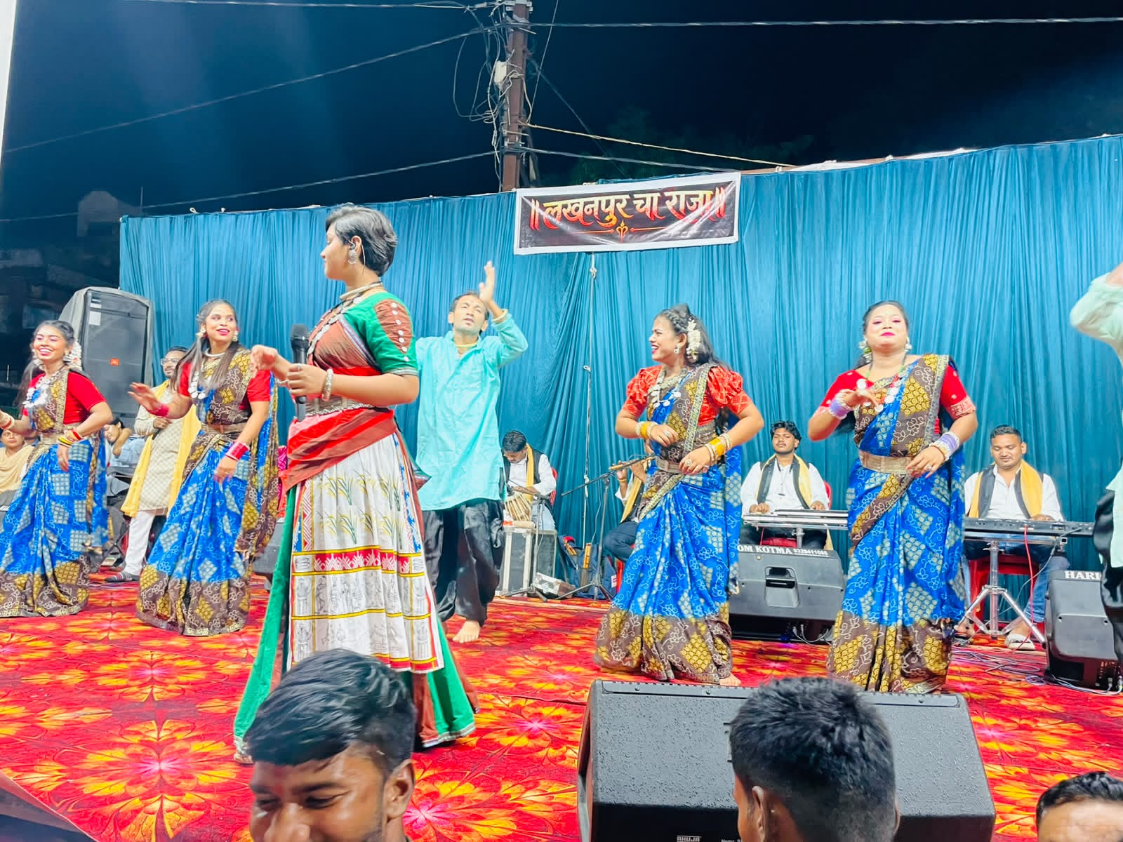 लखनपुर में आरू साहू के कार्यक्रम की धूम,भक्तिमय हुआ लखनपुर 